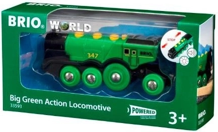 Locomotivă verde clasică