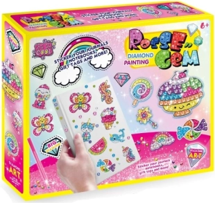 Set creativ cu diamante