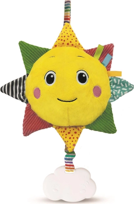 Soare plușat cu cântec de leagăn de Brahms CLEMENTONI BABY