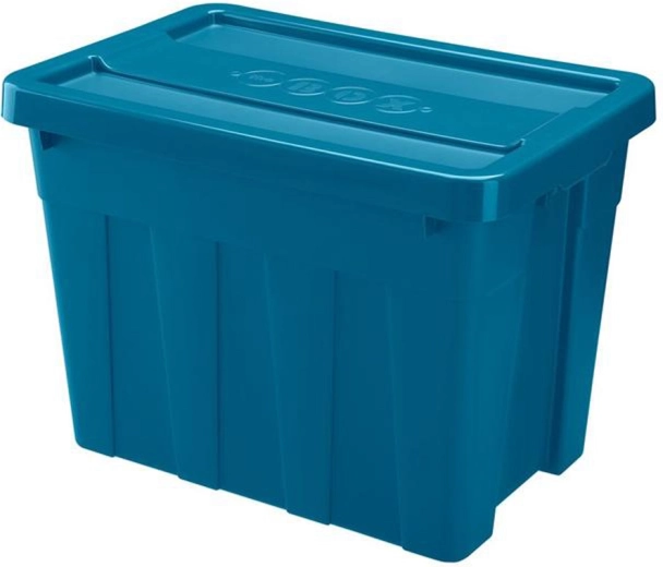 Cutie de depozitare din plastic cu capac 65 l HEIDRUN