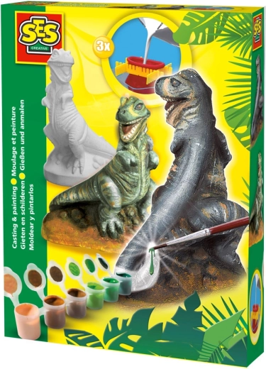 SES Creative turnare și pictare T-rex