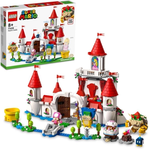 LEGO Super Mario set de extindere – Castelul lui Peach (71408)