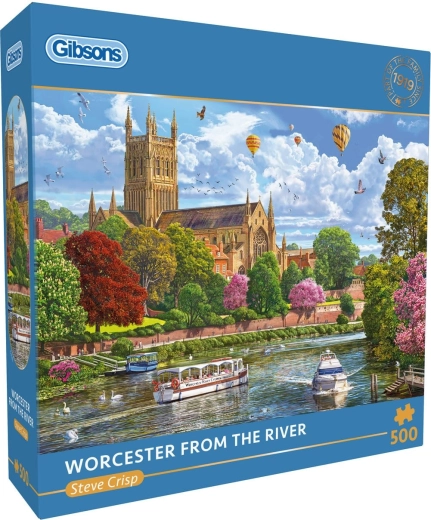 Puzzle Gibsons Catedrala din Worcester 500 de piese