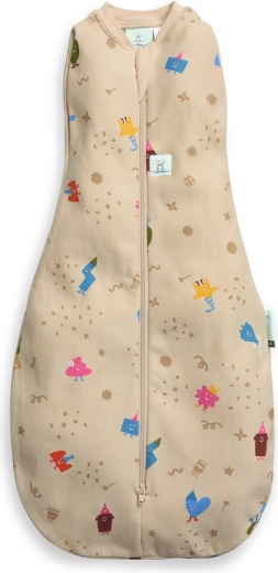 ErgoPouch înfășătoare și sac de dormit 2în1 cocoon birthday blobs 6–12 luni, 1 tog