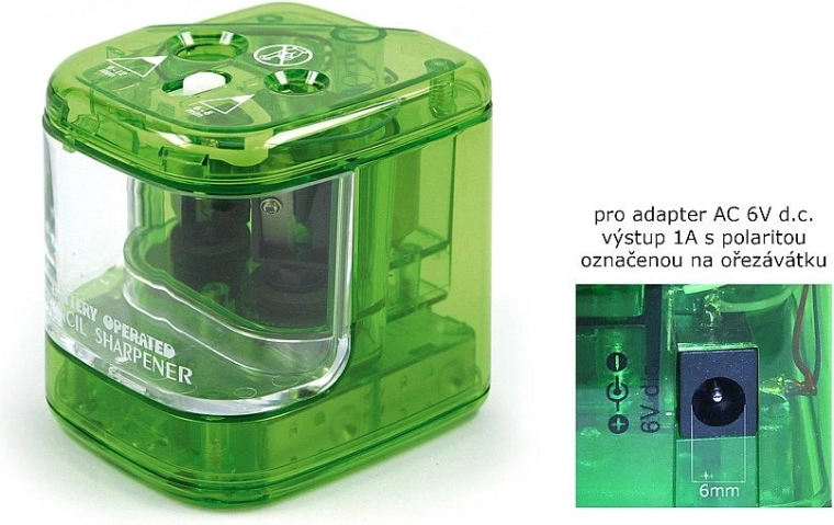 Ascuțitoare electrică duo cu baterii ICO