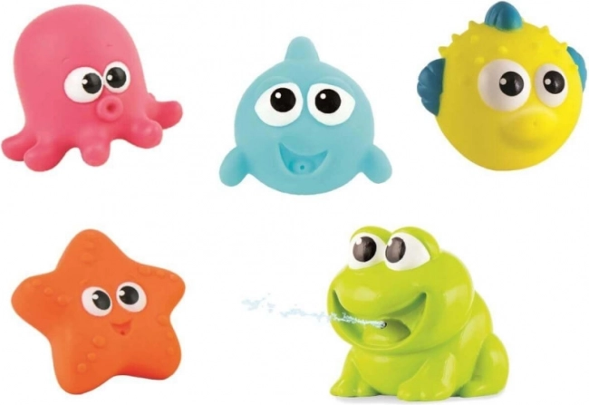 Jucării de baie animale acvatice – set 5 buc