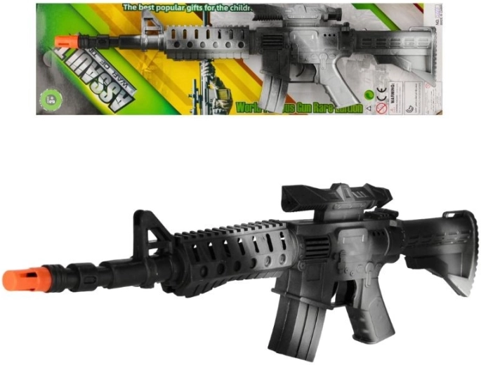 Pușcă pentru copii cu efecte sonore