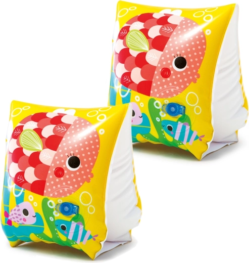 Mânecuțe gonflabile cu peștișori 23 × 15 cm INTEX