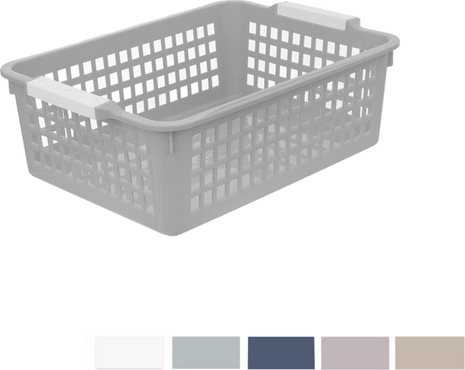 Coș UH Joker – organizator din plastic pentru gospodărie 22,5 × 16 × 8 cm (mix de culori)