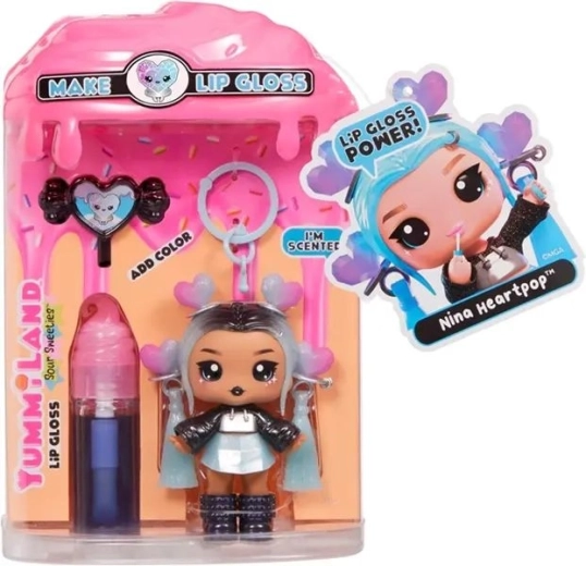 Păpușă yummiland lip gloss sour nina heartpop