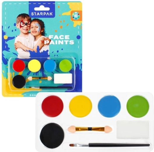 Set de vopsele pentru față 6 culori - 1 bucată