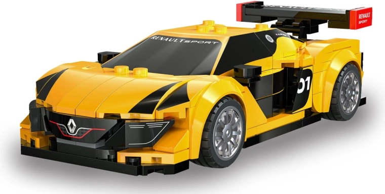 Set de construcție CaDA Renault Sport RS.01 1:24 galben