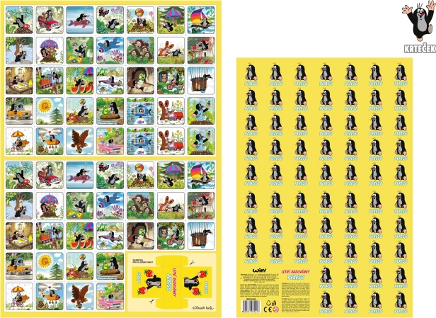 Krtek Pexeso Distracții de Vară