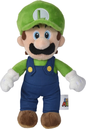 Figurină de pluș Luigi Super Mario 23 cm