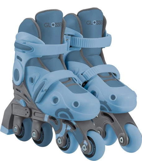 Patine cu role pentru copii Learning Skates 2în1 albastre, mărimea 26–29