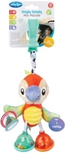 Papagal suspendat cu clips PLAYGRO