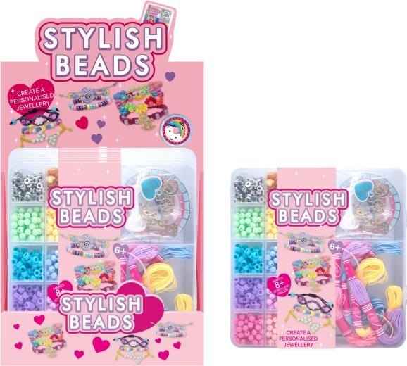 Set pentru realizarea brățărilor cu mărgele și pandantive