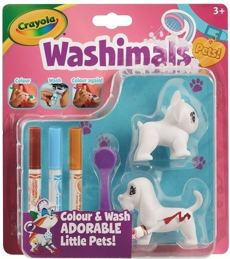 Crayola Washimals – cățeluși lavabili în blister