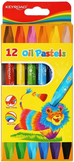 Pasteluri uleioase Keyroad – set de 12 culori