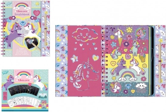 Carte de zgâriere Unicorn