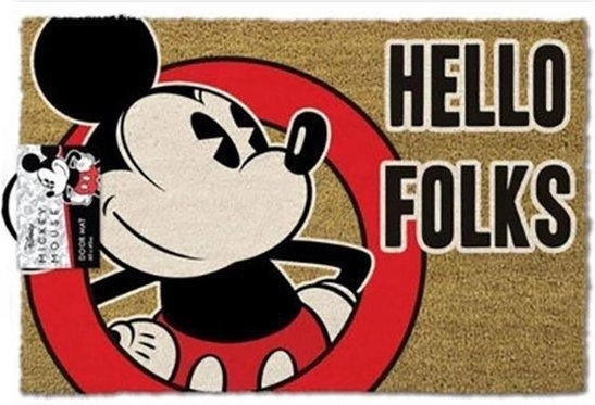 Preș Mickey Mouse Hello Folks