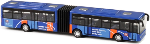 Model autobuz articulat din metal 1:64
