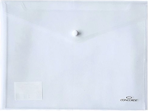 Mapă pentru documente cu capse A5 transparentă CONCORDE