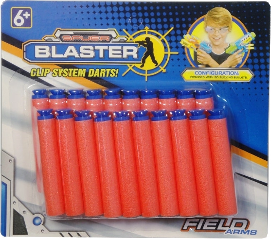 Gloanțe din spumă pentru pistol – set de 20 buc.