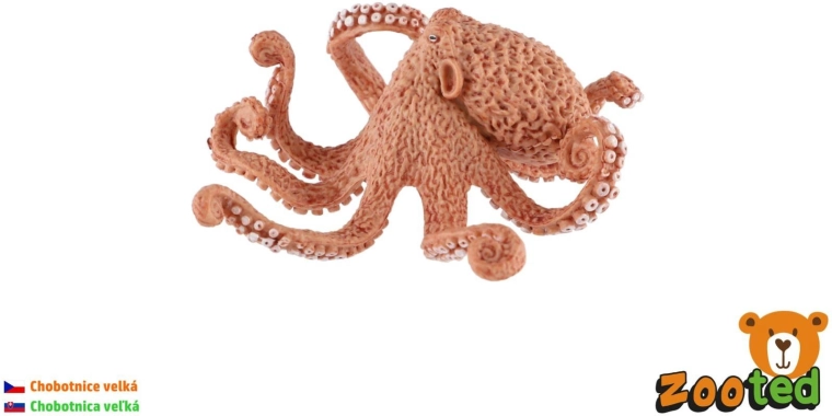 Figurină realistă caracatiță 11 cm plastic