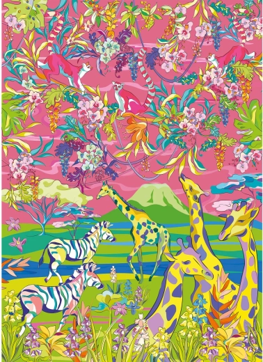 Puzzle Savana sălbatică 1000 piese GIBSONS