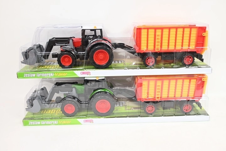 Tractor cu remorcă pentru copii