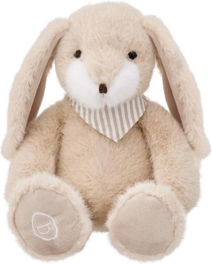 Iepuraș de pluș Mateo bej 27 cm