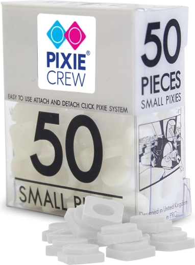 Pixie Crew pixeli mici albi