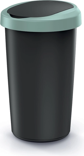 Coș de gunoi Compacta R cu capac tip flap 50 l