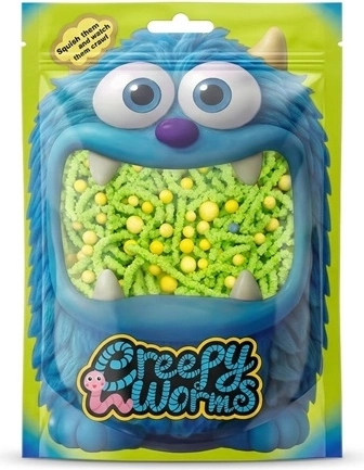 STNUX Creepy worms – viermișori senzoriali verzi