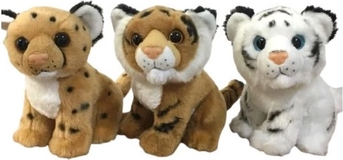 Tigru alb sau ghepard maro 16 cm