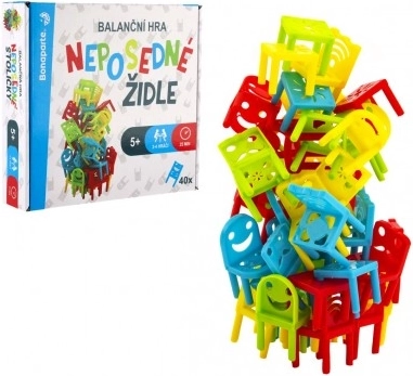 Scaunele Nesitite joc de echilibru pentru copii