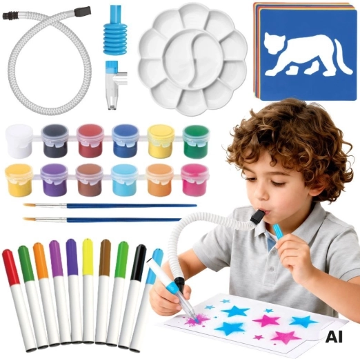 Woopie set creativ de pictură și artă 3 în 1 (42 de piese) - 1 bucată