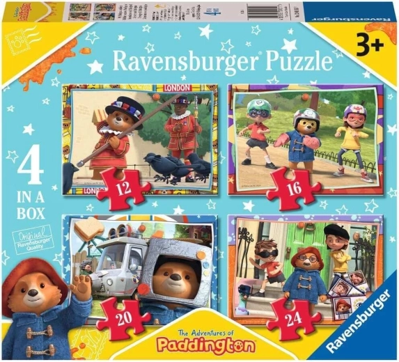 Puzzle Ravensburger Paddington 4 în 1
