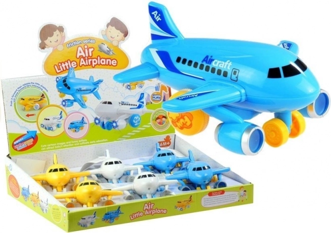 Jucărie avion cu propulsie, efecte luminoase și sonore