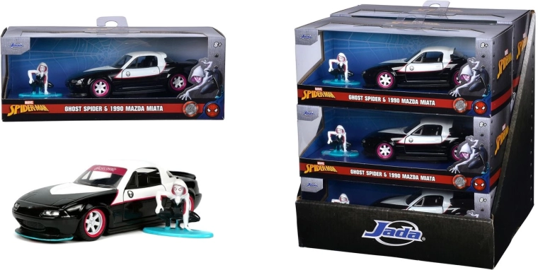 Marvel Ghost-Spider 1990 Miata 1:32 - 1 bucată