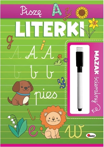Marker ștergător – scriu litere (caiet cu activități)