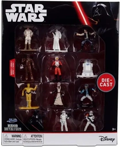 Jada Star Wars set de figurine metalice 4 cm (12 buc.)