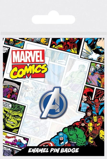 Insignă emailată Avengers 25 mm