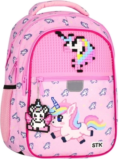 Ghiozdan școlar Pixel Unicorn 24 l