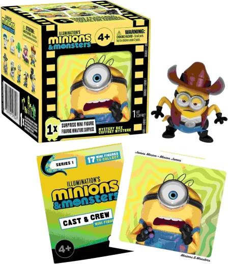 Mimoni 3 mini figurină blind pack - 1 bucată