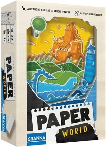 Paper World – joc de cărți elegant despre stratificarea peisajelor din hârtie