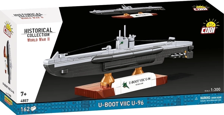 Set de construcție submarin U-BOOT VIIC U-96 1:300 (162 piese)