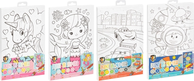 Pictură după numere 29,7×19,5 cm