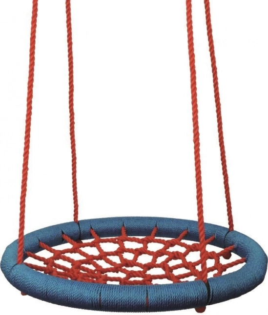 Cerc de leagăn Woody roșu-albastru